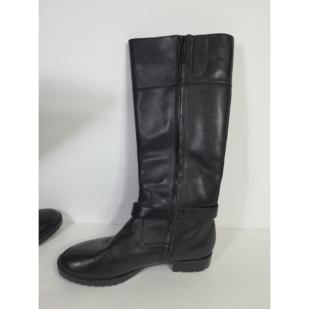 Lauren Ralph Lauren Women's Riding Boots Saniya Black  Size 6 B Side Zip - Picture 7 of 12